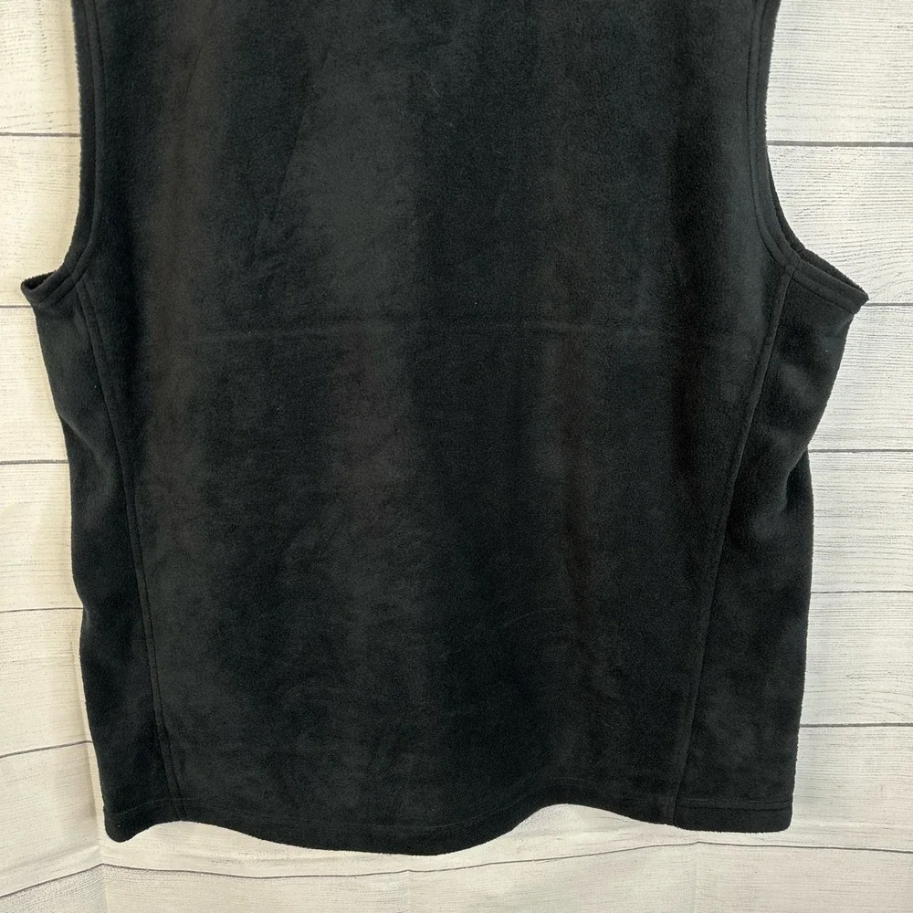 Columbia Mens size Large Steens Mountain Fleece Vest Black 1639261 - Picture 6 of 8
